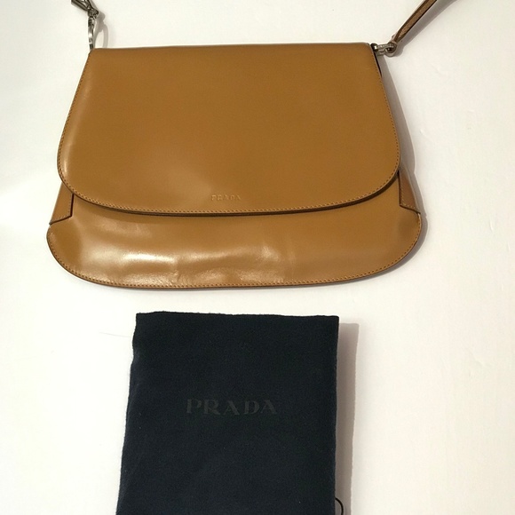 Prada Retro Patent Prada Shoulder Bag - Picture 3 of 8
